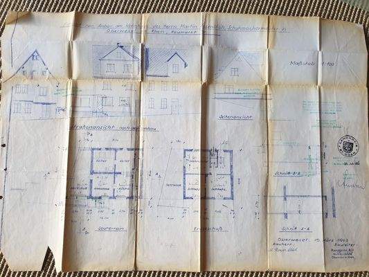 Grundriss Umbau 1964