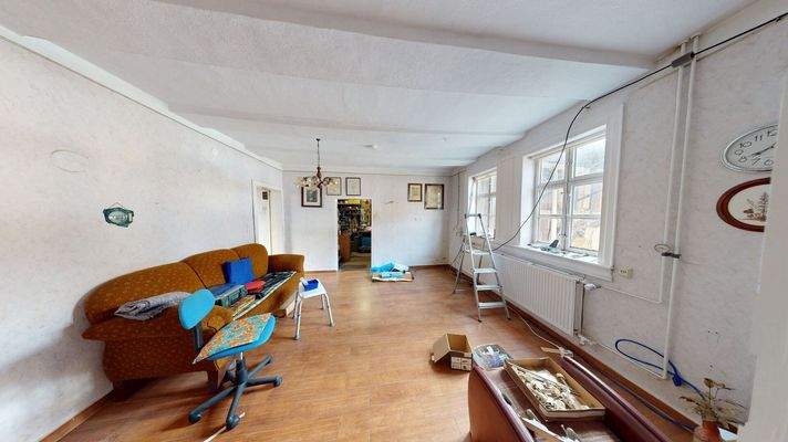 Wohnzimmer UG Bauernhaus