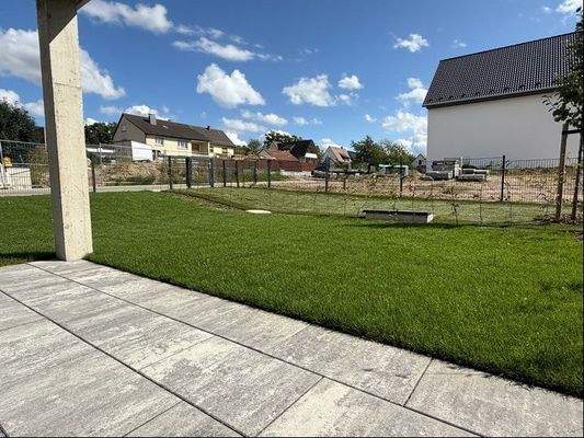 Blick von Terrasse in Südausrichtung - Wohnung 4B