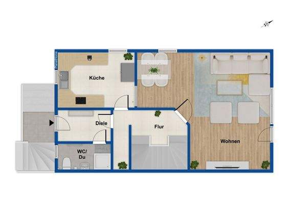 Grundriss Erdgeschoss