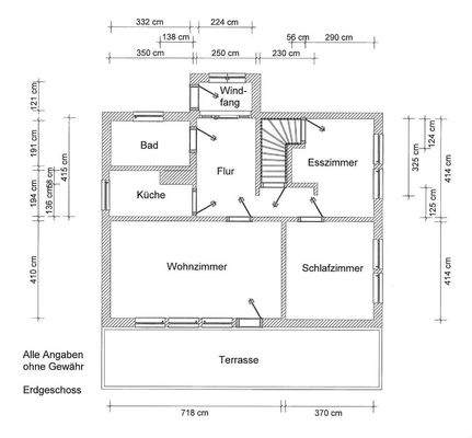 Grundriss Erdgeschoss