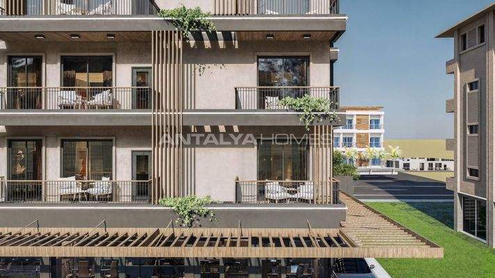 Duplex Flats in a Complex with Pool and Gym in Alanya Center