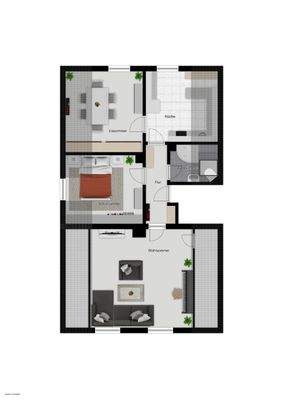 Grundriss Dachgeschoss