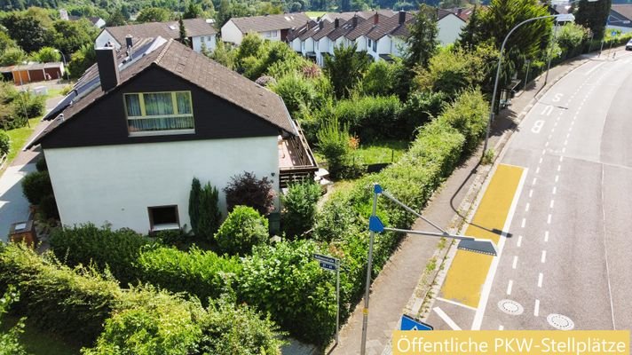 Seitenansicht, Blick zur Breslauer Str.