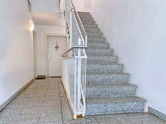 Gepflegtes Treppenhaus