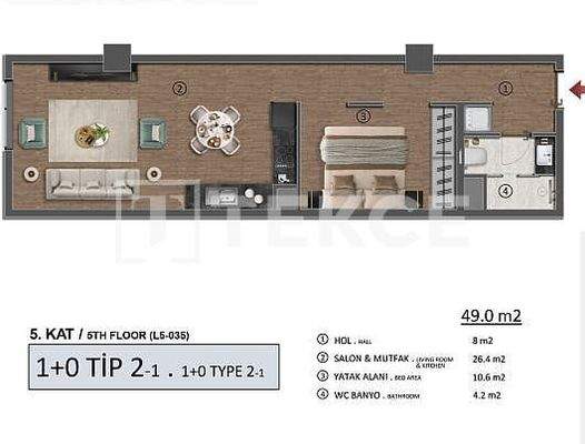 Flats 500 Meters from Metrobus in Büyükçekmece Istanbul