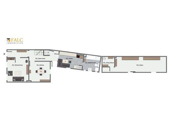 Erdgeschoss Grundriss