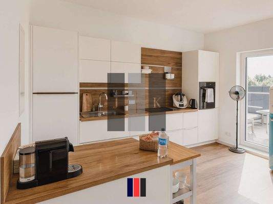 Küche Wohnbüro Visualisierung