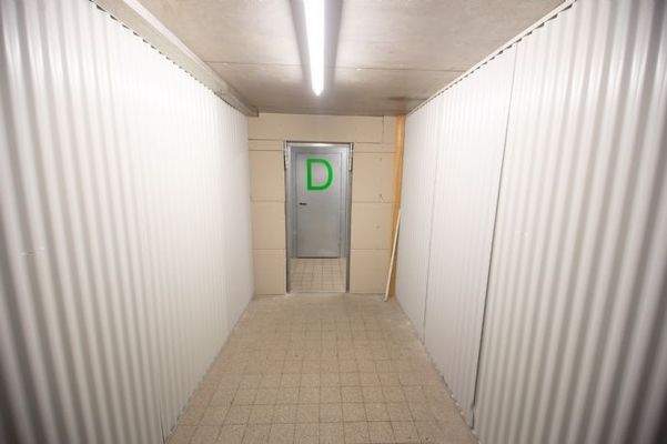 Kleinlager 10 m2 Innensicht schnell veränderbar 