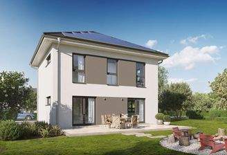 Modernes Haus mit Solar