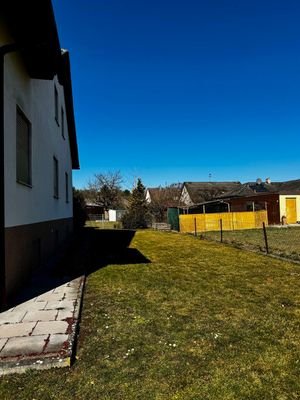 Garten hinten