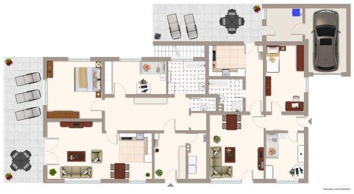 EG-Grundrissplan graf.