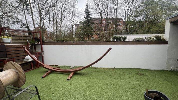 Sonnige Süd-Terrasse