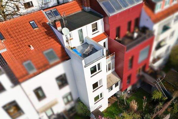 Luftbild Gartenseite