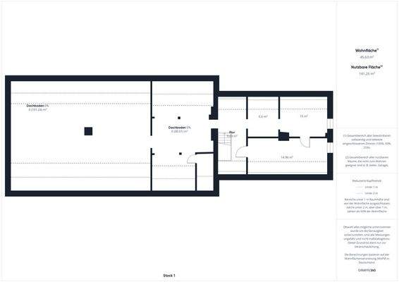 Grundriss Obergeschoss