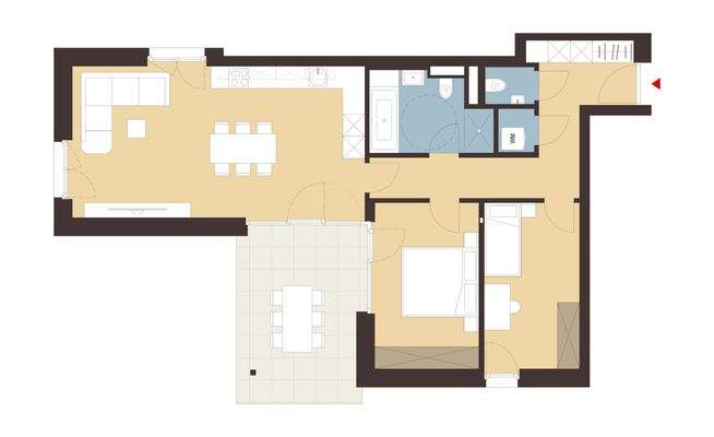 Riedergasse, Bregenz-Grundriss Whg 04