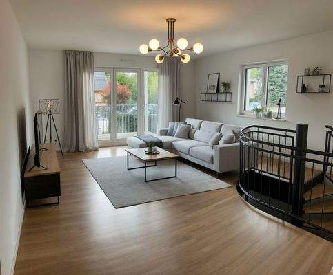 Wohnzimmer - visualisiert