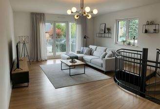 Wohnzimmer - visualisiert