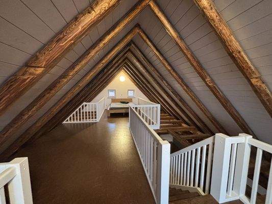 Galerie im Dachgeschoss