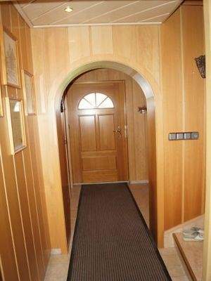 ... was sich auch im Eingangsbereich widerspiegelt