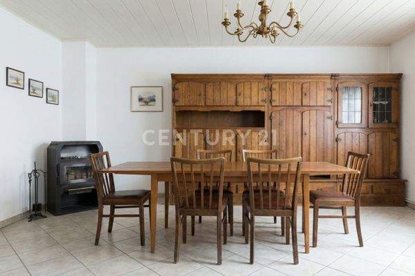 Essbereich im Wohnzimmer Bungalow