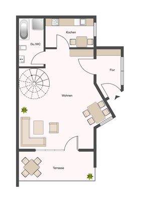 Grundriss Ergeschoss