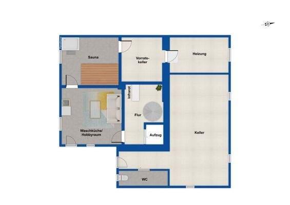 Grundriss Kellergeschoss