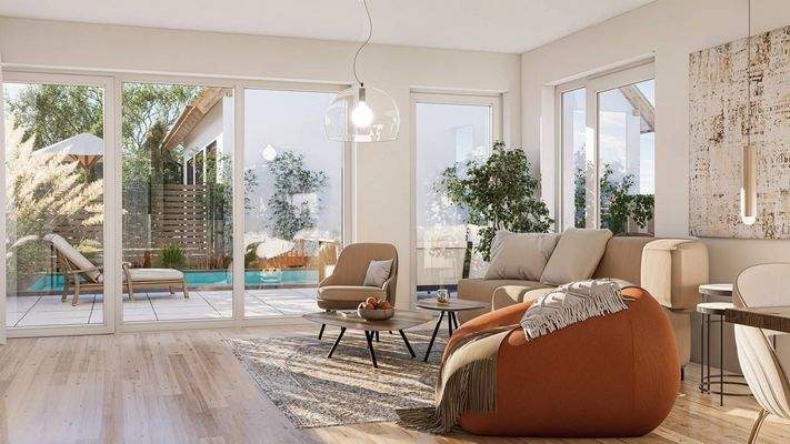 Wohnzimmer Visualisierung