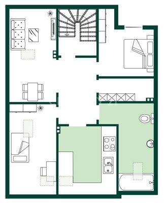 Grundriss Dachgeschoss