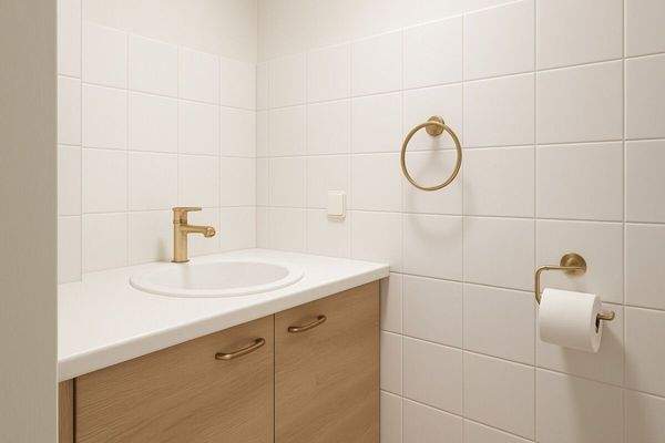 Gäste-WC KI-Visualisierung