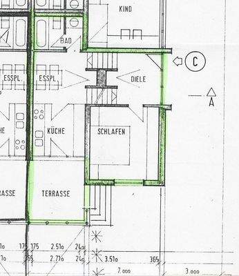 Diele_Küche_Schlafen
