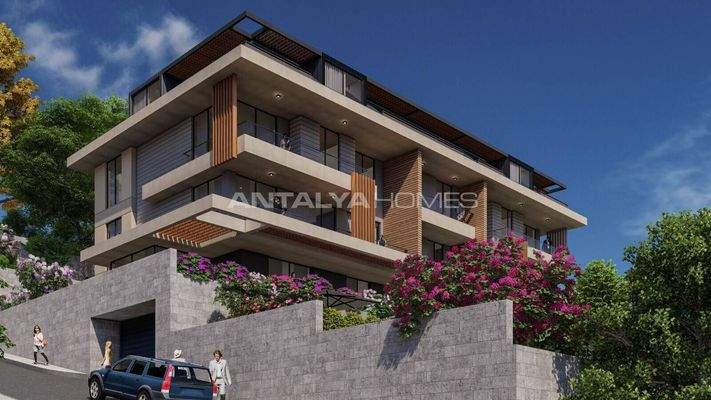 Sea View Properties Intertwined with Nature in Alanya