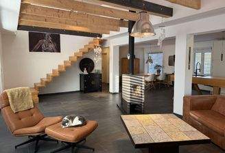 Faltwerktreppe zur Galerie