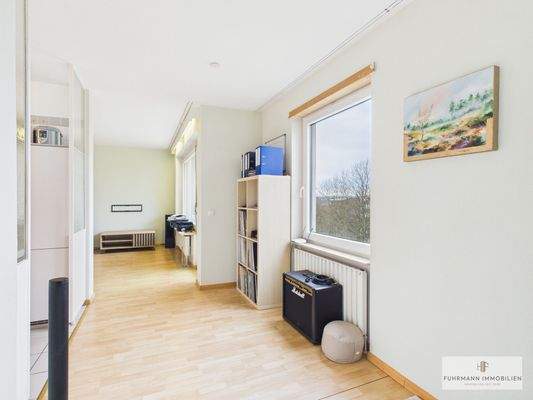 Blick zum Wohnzimmer