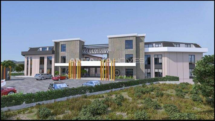 Modern Commercial Units in a Business Center in Alanya Antalya