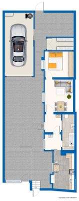 Grundriss / Skizze Einliegerwohnung