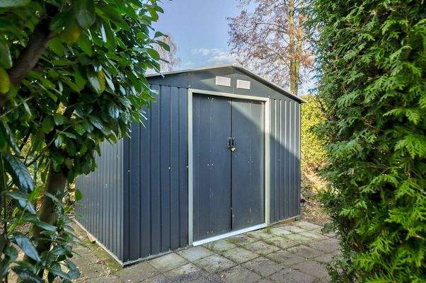 Geräteschuppen im Garten