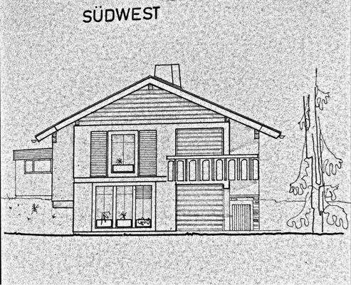 Schnitt Südwest
