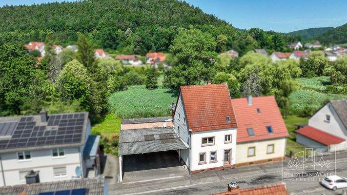 Hausansicht - Umgebung