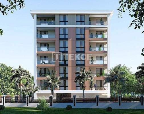 3-Bedroom Apartments in a Project with a Pool in Bursa
