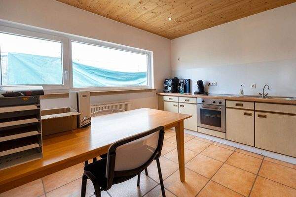 Werkshalle Aufenthaltsraum