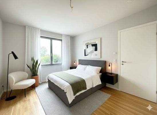 Modernes Schlafzimmer