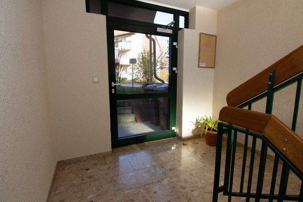 Ausgang zum Parkplatz