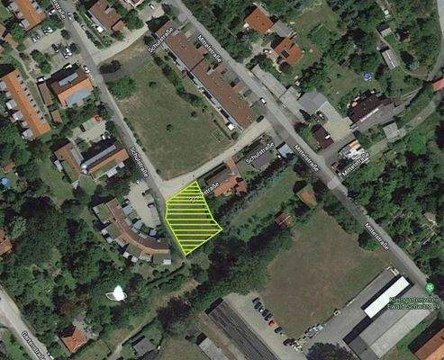 Auszug Liegenschaftskarte Sateliten-Ansicht