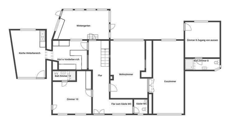 Grundriss Erdgeschoss