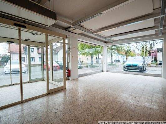 Eingang, Schaufenster