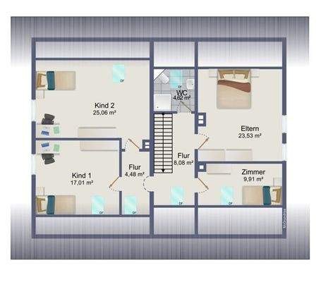 Grundriss Dachgeschoss