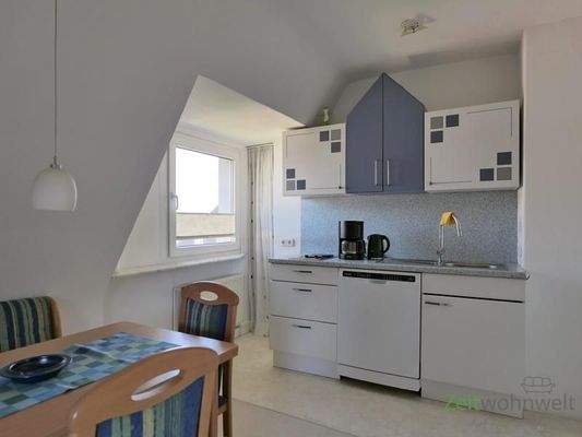 Blick in die Küche