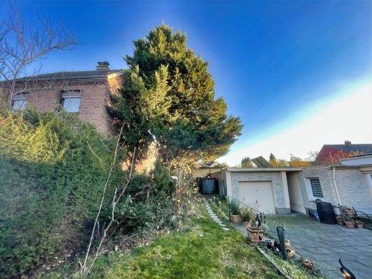 Blick auf mögliche Bebauung