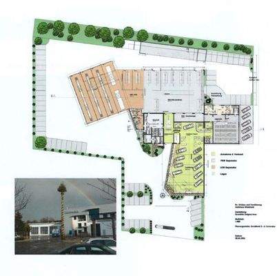 Freiflächenplan - Grundriss